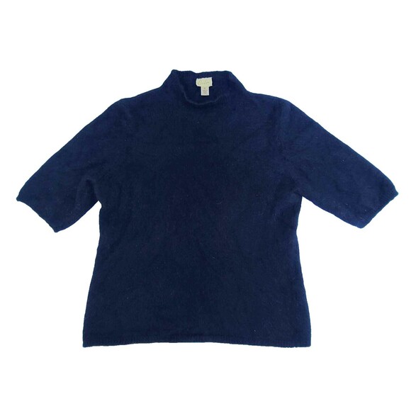 Vintage Caslon Angora Sweater XL Quiet Luxury Old Money Minimalist Soft Winter - Picture 1 of 5
